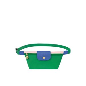 Riñonera Longchamp Lona Verde | 521436VAR