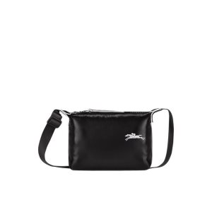 Riñonera Longchamp Pouch Lona Negras | 329016QAX