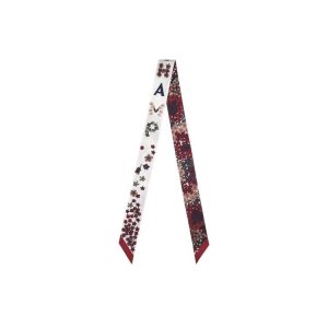 Silk Scarves Longchamp Silk Rojas | 530142EKT