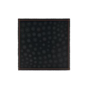 Stoles Longchamp Shawl Algodon Negras | 635029HMT