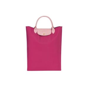 Top-handle Bags Longchamp Lona Fucsia | 593604VEB