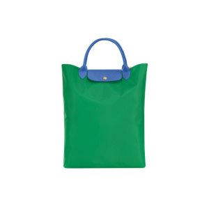 Top-handle Bags Longchamp Lona Verde | 865910WBN