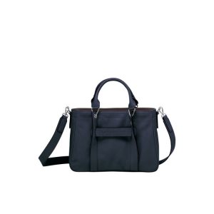 Top-handle Bags Longchamp S Cuero Azules | 890524SRC