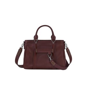 Top-handle Bags Longchamp S Cuero Rojas | 306298SKB