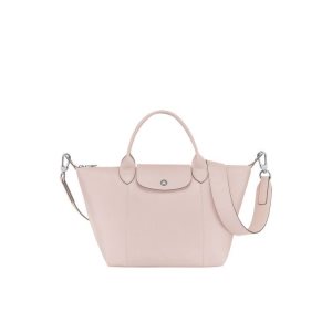 Top-handle Bags Longchamp S Cuero Rosas | 378491BUE