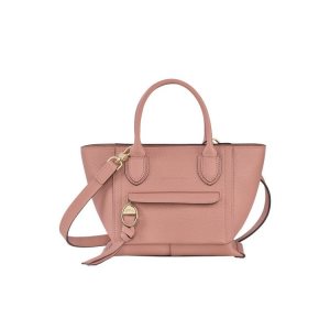 Top-handle Bags Longchamp S Cuero Rosas | 504762GAD