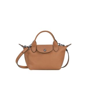 Top-handle Bags Longchamp Xs Hazelnut Cuero Beige | 385291OTQ
