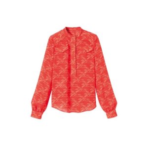 Tops & Blouses Longchamp Sintetico Fibres Naranjas | 159627PRX