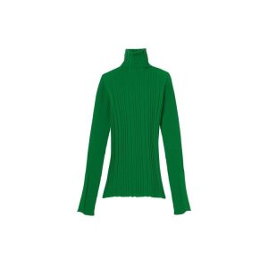 Tops & Blouses Longchamp Sueter Lana Verde | 745293QVU