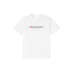 Tops & Blouses Longchamp T-shirt OTHER Blancas | 714962FCP