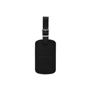 Travel Accessories Longchamp Luggage Tag Cuero Negras | 648109DRM