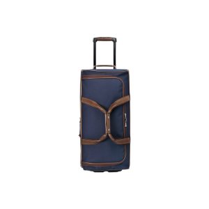 Wheeled Duffle Bags Longchamp Lona Azules | 641789HAF