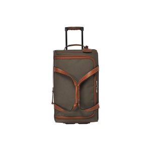 Wheeled Duffle Bags Longchamp Lona Marrones | 861437ISU