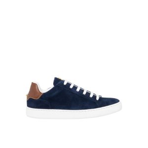 Zapatillas Longchamp Cuero Azul Marino | 746803MAV