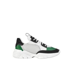 Zapatillas Longchamp Cuero Verde | 162354LON